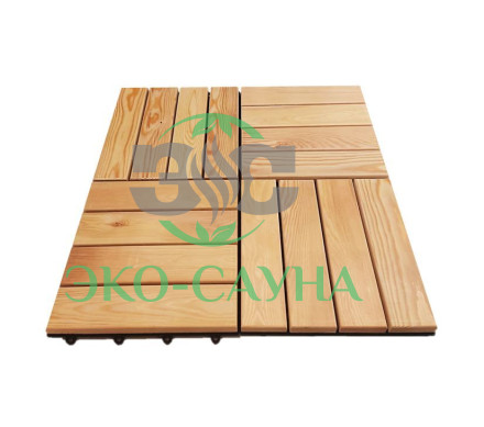 Трап из Лиственницы 30х30см