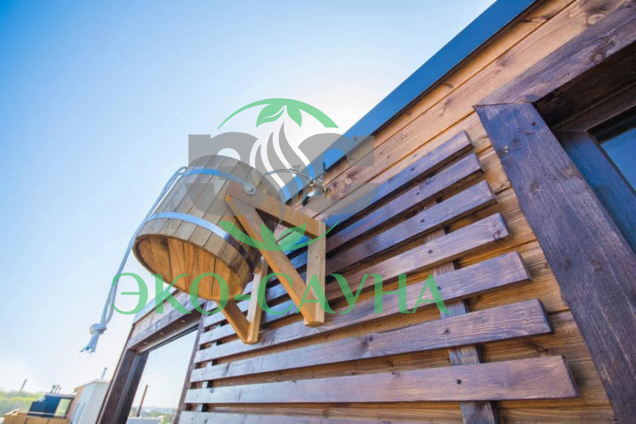 Модульная баня 7x3 модерн 1