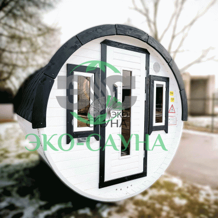 Баня бочка класса люкс  3м 
