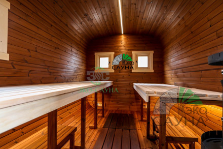 Баня квадро функо 10  Люкс 6м