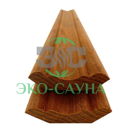 Плинтус из Термо-Ольхи 40мм