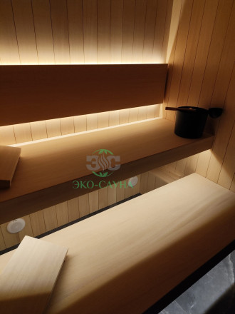 Финская сауна  195см x 180см высота 220 см абаш 