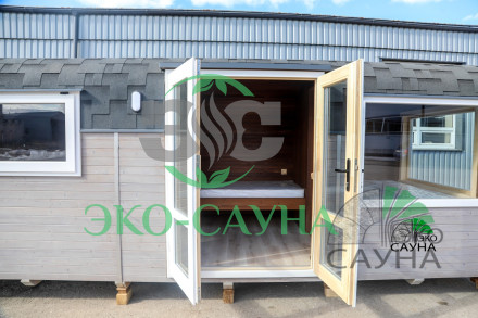 Гостевой домик квадро модерн функо 2  6м x 2,40м 