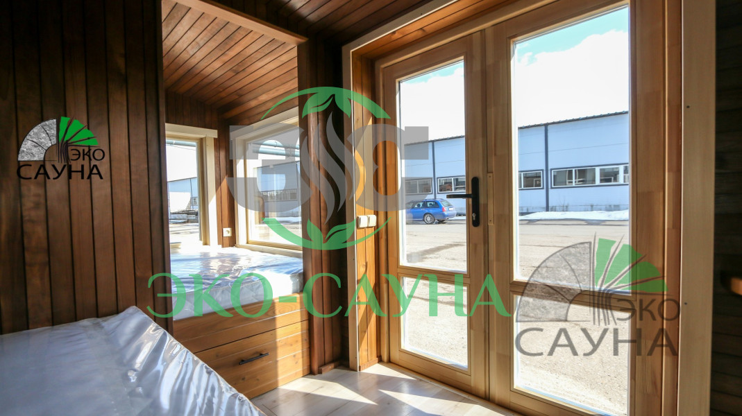 Гостевой домик квадро модерн функо 2  6м x 2,40м 