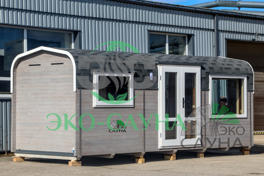 Гостевой домик квадро модерн функо 2  6м x 2,40м 