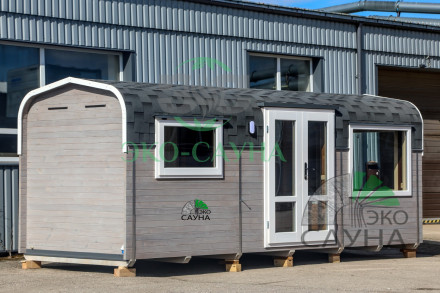 Гостевой домик квадро модерн функо 2  6м x 2,40м 