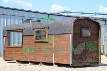 Гостевой домик квадро модерн функо 3  6м x 2,40м  