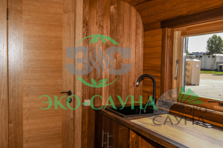 Гостевой домик квадро модерн функо 3  6м x 2,40м  