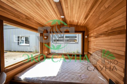 Гостевой домик квадро модерн функо 3  6м x 2,40м  