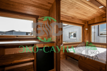 Гостевой домик квадро модерн функо 3  6м x 2,40м  