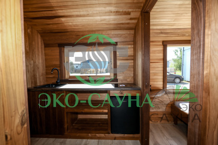 Гостевой домик квадро модерн функо 3  6м x 2,40м  