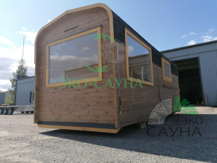 Гостевой домик квадро модерн функо 4  6м x 2,40м 