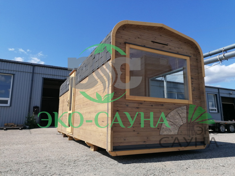 Гостевой домик квадро модерн функо 4  6м x 2,40м 