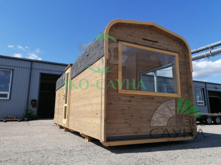 Гостевой домик квадро модерн функо 4  6м x 2,40м 