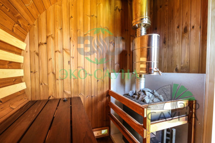 Овальная баня бочка функо 3,50м