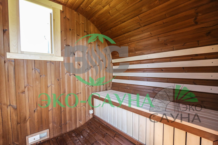 Овальная баня бочка функо 3,50м