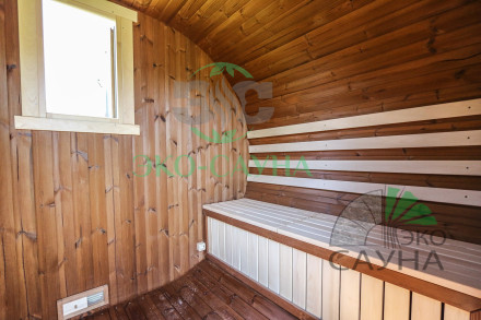 Овальная баня бочка функо 3,50м