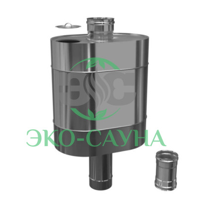 Бак "Таймыр" эллиптический на трубе (Ferrum) 50л