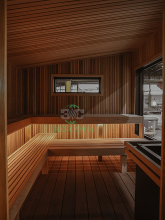 Модульная баня 8x3 модерн 1