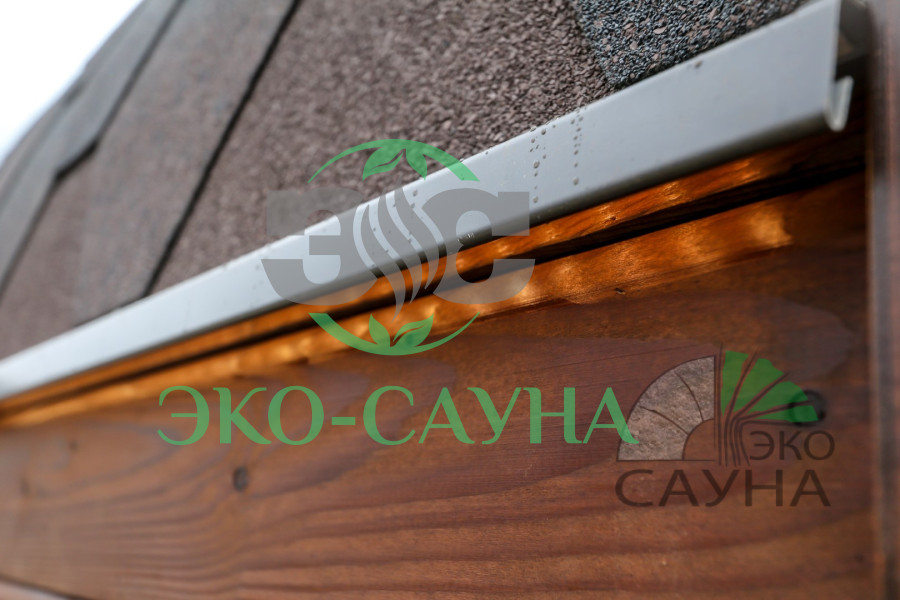 Баня-бочка функо 1 панорамное стекло 6м x 2,30