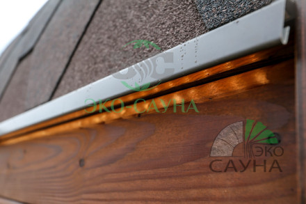 Баня-бочка  функо 1 панорамное стекло 6м x 2,30