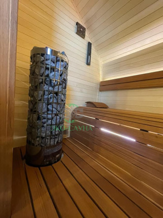 Финская сауна  175см x 180см высота 210 см абаш 2