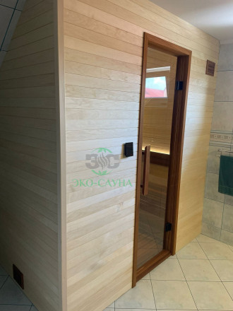 Финская сауна  175см x 180см высота 210 см абаш 2