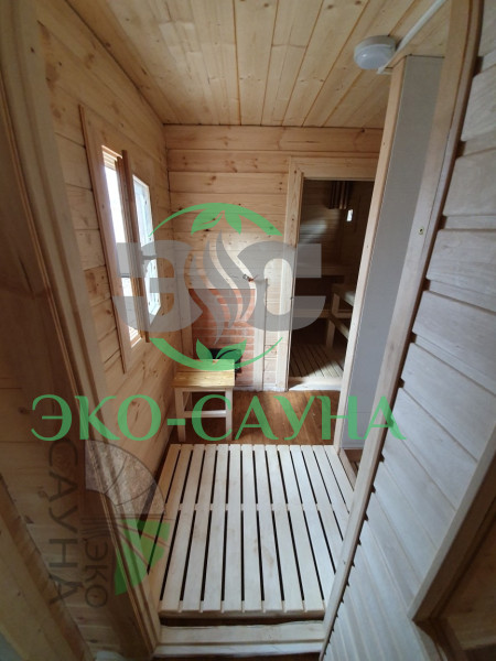 Мобильная баня стандарт 7м x 2,50м 