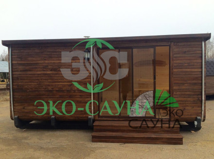 Баня парус пингвин люкс  6x2,50 