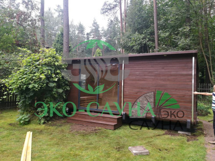 Баня парус пингвин люкс  6x2,50 