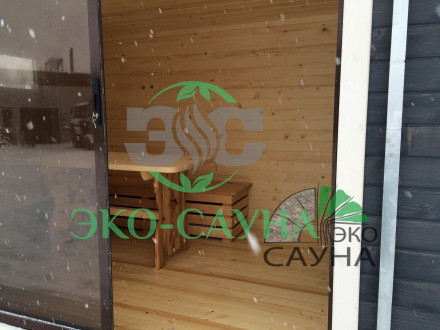 Баня парус пингвин люкс  6x2,50 