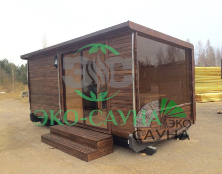 Баня парус пингвин люкс  6x2,50 