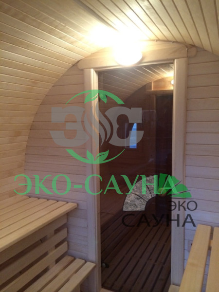 Баня бочка класса люкс  4,50м