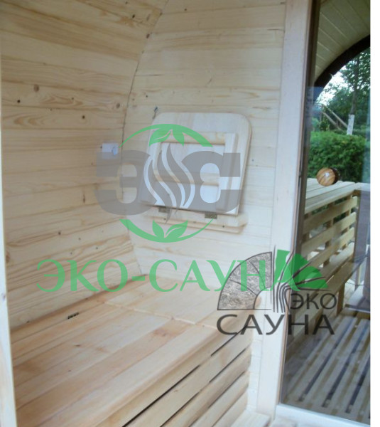 Баня бочка класса люкс  4,50м