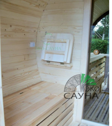 Баня бочка класса люкс  4,50м  