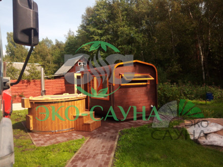 Баня квадро функо 18  Люкс 6м 