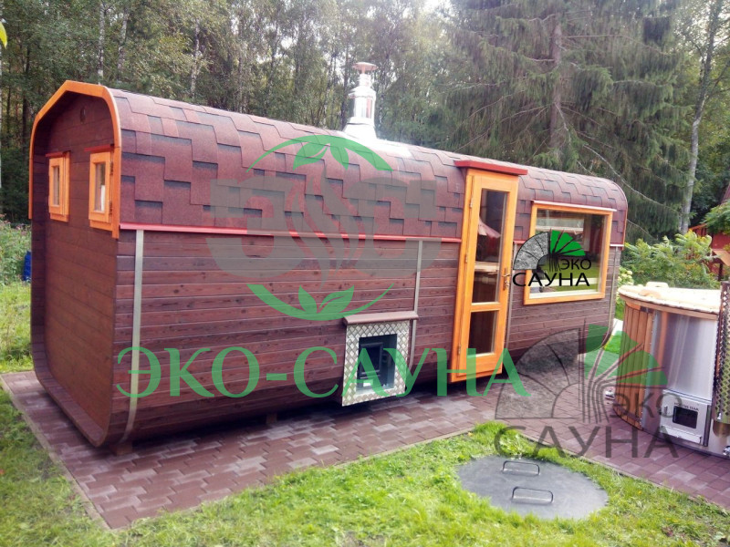 Баня квадро функо 18  Люкс 6м 