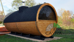 Баня бочка класса люкс 6м