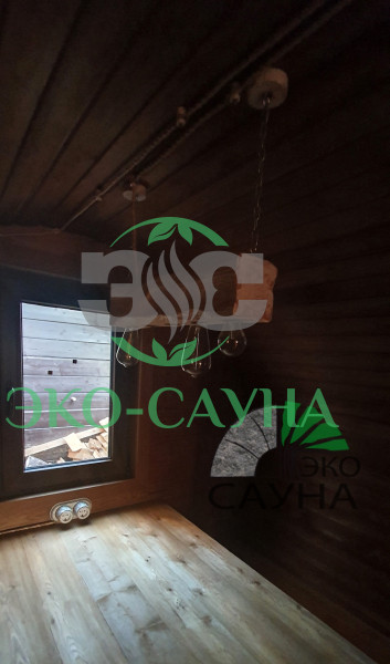 Баня-бочка люкс 6м x 2,50 - термо древесина панорамное стекло