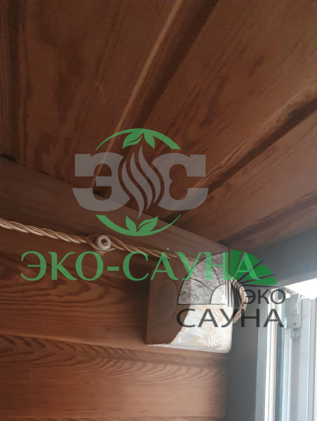 Баня-бочка люкс 6м x 2,50 - термо древесина панорамное стекло