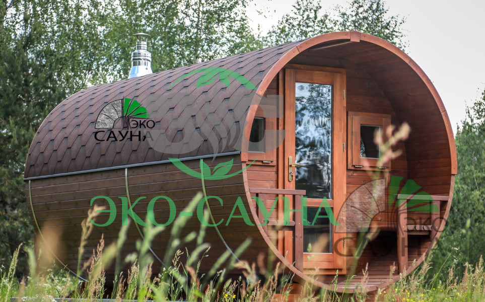 Баня-бочка  функо 2   4м x 2,30