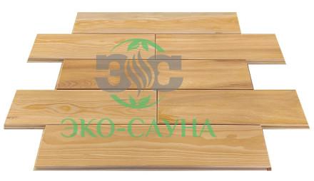 Паркет Стеновой из Лиственницы 19х90мм сорт В