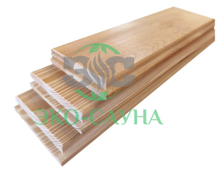 Паркет Стеновой из Лиственницы 19х90мм сорт В