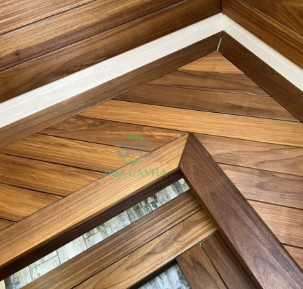 Полок из Термо-Абаша 24х140 мм