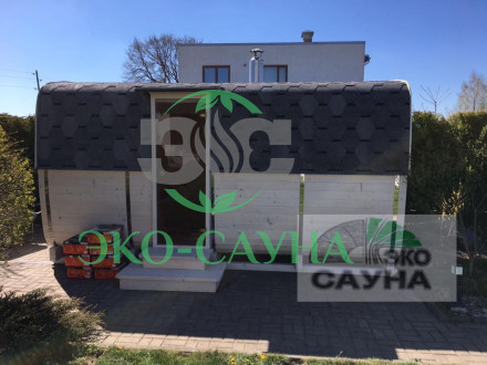 Баня квадро  4,50м   