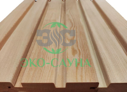 Вагонка Реечная из Лиственницы 25х90мм сорт ЭА