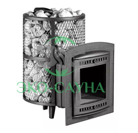 Печь банная «Атмосфера L» сетка из нержавейки до 24 м3