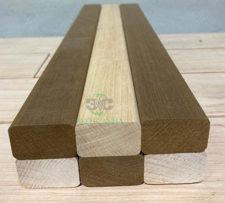 Полок из Термо-Ольхи 25х90 мм
