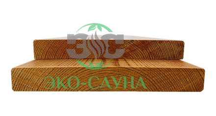 Планкен Прямой из Термо-Сосны 19х140мм сорт АВ