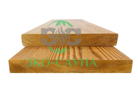 Планкен Прямой из Термо-Лиственницы 20х140мм сорт Прима